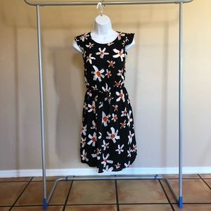 Kensie daisy dress with flutter capped sleeve